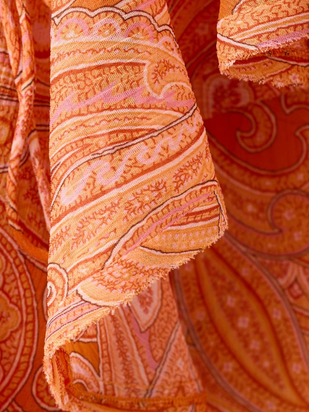 Mango Ruffles Printed Blouse - Picture 6 of 6
